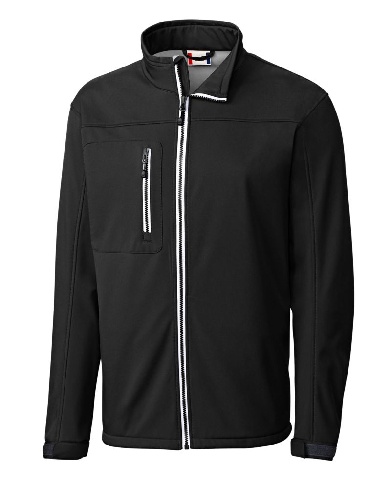 Clique Telemark Recycled Stretch Softshell Mens Full Zip Jacket 41