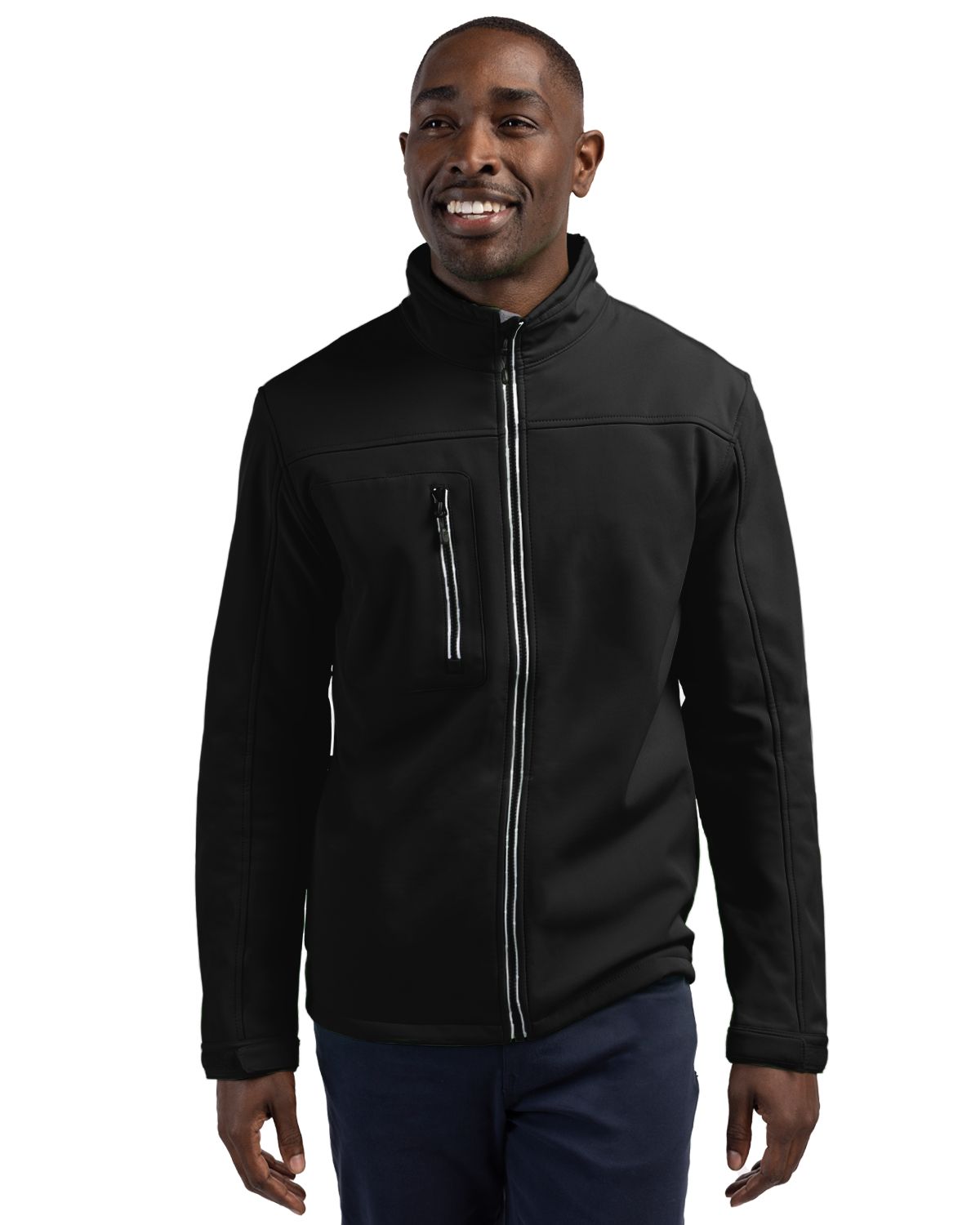 Clique Telemark Recycled Stretch Softshell Mens Full Zip Jacket 39