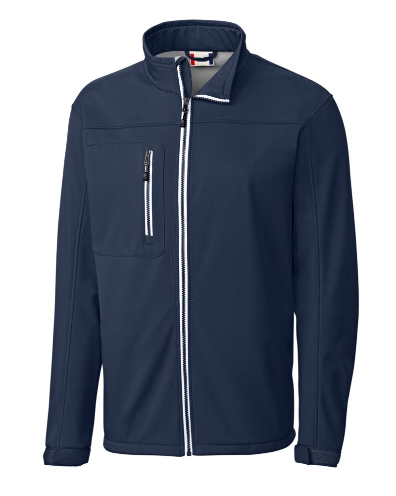 Clique Telemark Recycled Stretch Softshell Mens Full Zip Jacket 49