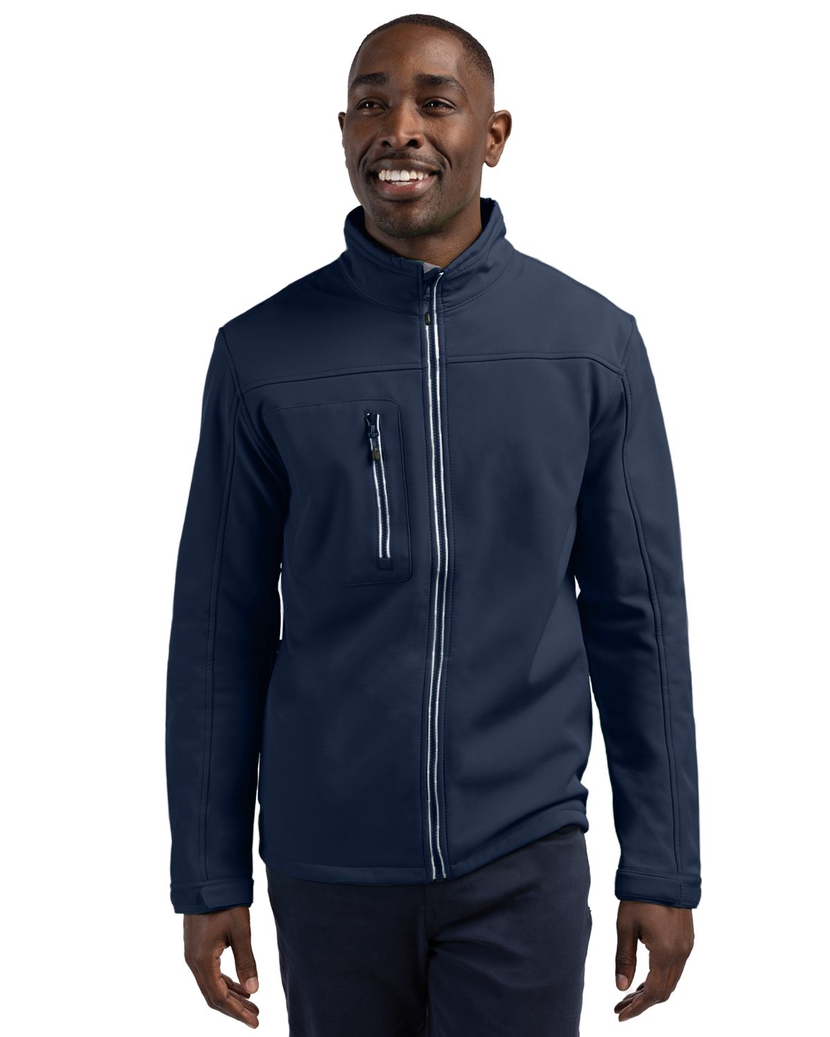 Clique Telemark Recycled Stretch Softshell Mens Full Zip Jacket 50