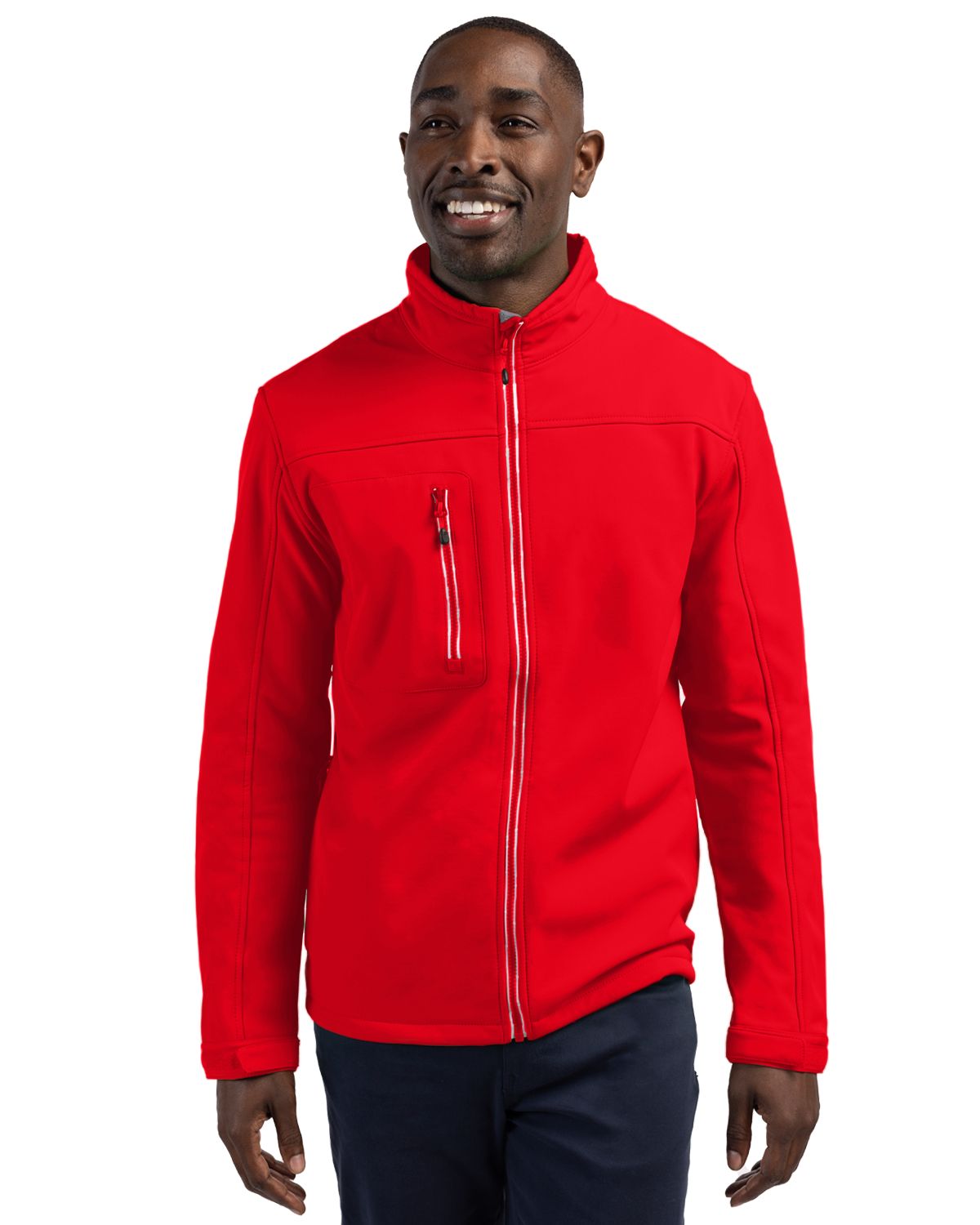 Clique Telemark Recycled Stretch Softshell Mens Full Zip Jacket 44