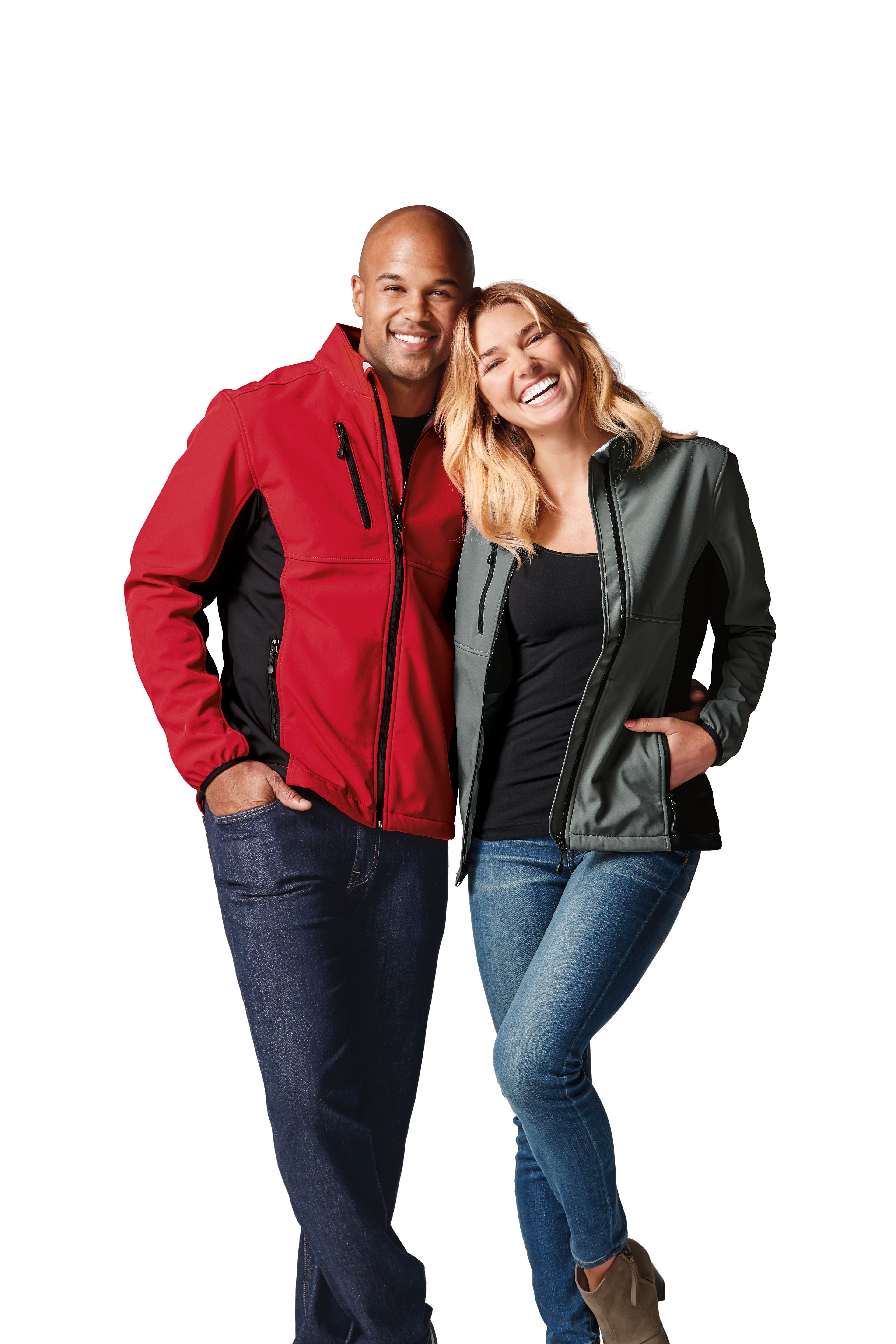 Clique Narvik Recycled Colorblock Stretch Softshell Mens Full Zip Jacket 33