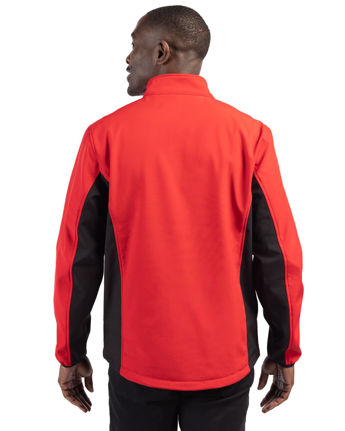 Clique Narvik Recycled Colorblock Stretch Softshell Mens Full Zip Jacket 2