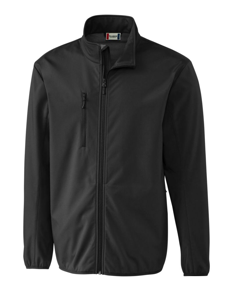Clique Trail Recycled Stretch Softshell Mens Full Zip Jacket 68