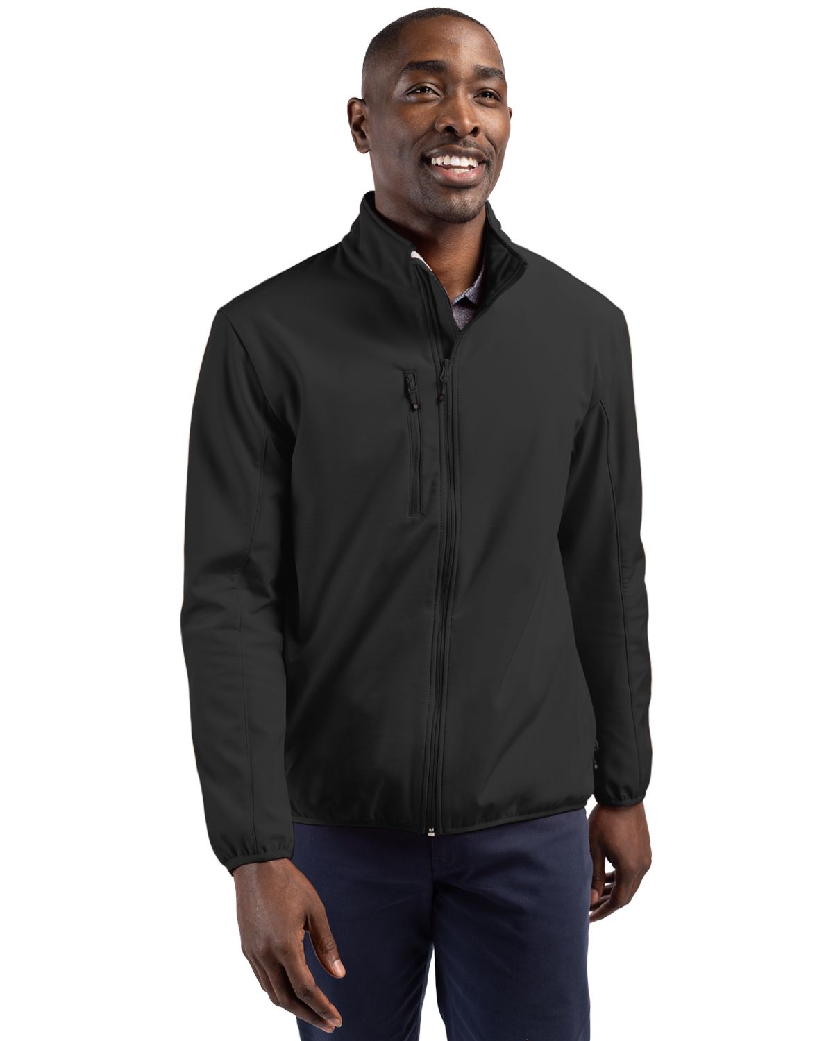 Clique Trail Recycled Stretch Softshell Mens Full Zip Jacket 58