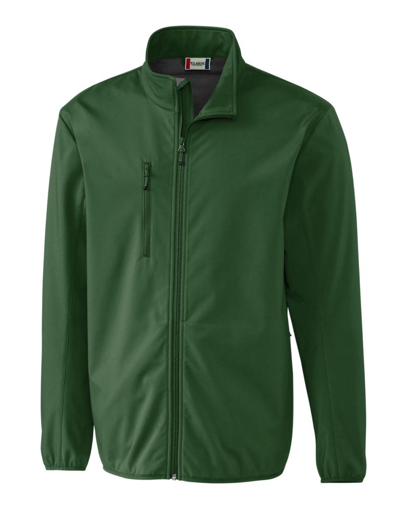 Clique Trail Recycled Stretch Softshell Mens Full Zip Jacket 74
