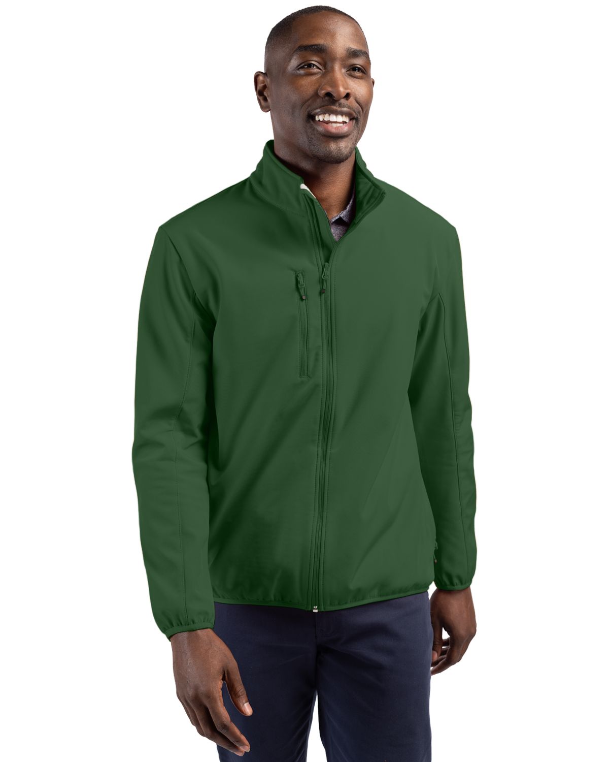 Clique Trail Recycled Stretch Softshell Mens Full Zip Jacket 101