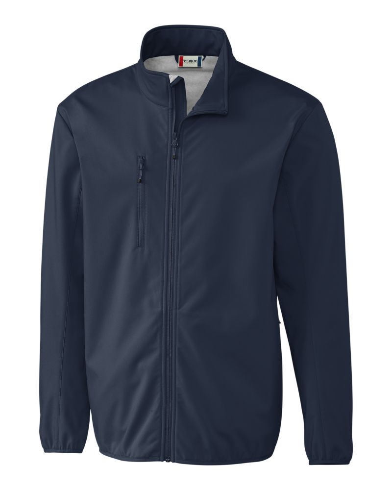 Clique Trail Recycled Stretch Softshell Mens Full Zip Jacket 104