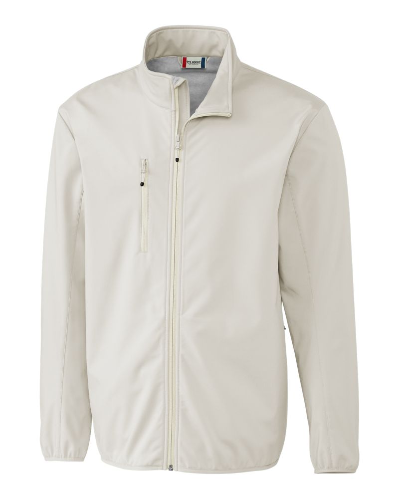 Clique Trail Recycled Stretch Softshell Mens Full Zip Jacket 53