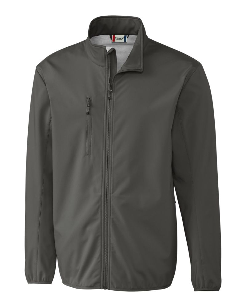 Clique Trail Recycled Stretch Softshell Mens Full Zip Jacket 69