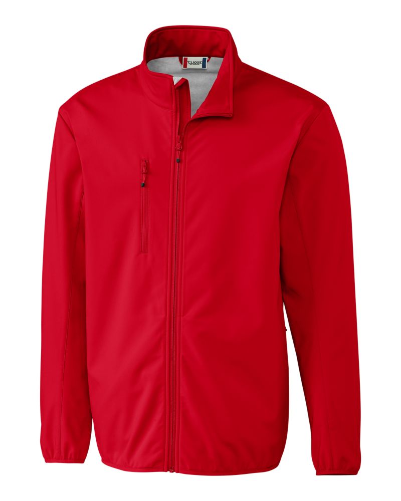 Clique Trail Recycled Stretch Softshell Mens Full Zip Jacket 57