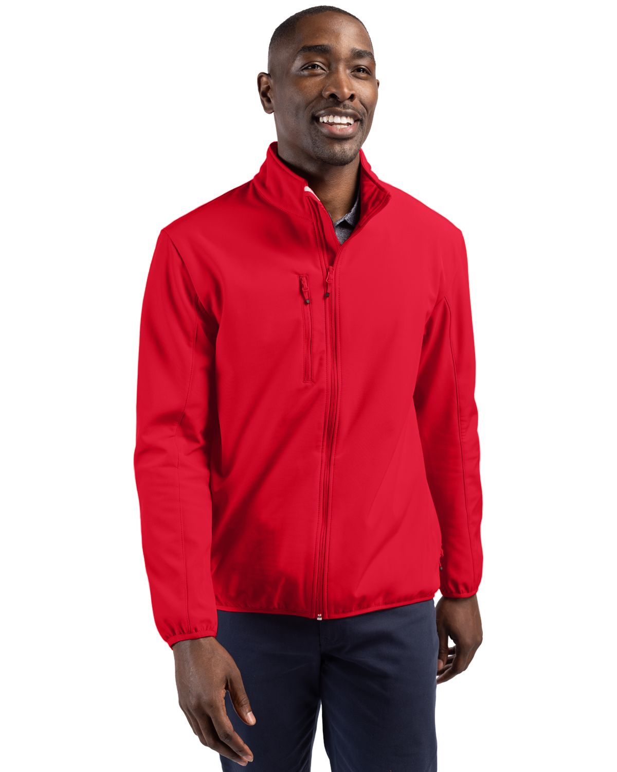 Clique Trail Recycled Stretch Softshell Mens Full Zip Jacket 110