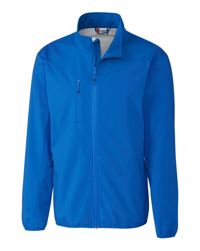 Clique Trail Recycled Stretch Softshell Mens Full Zip Jacket 65