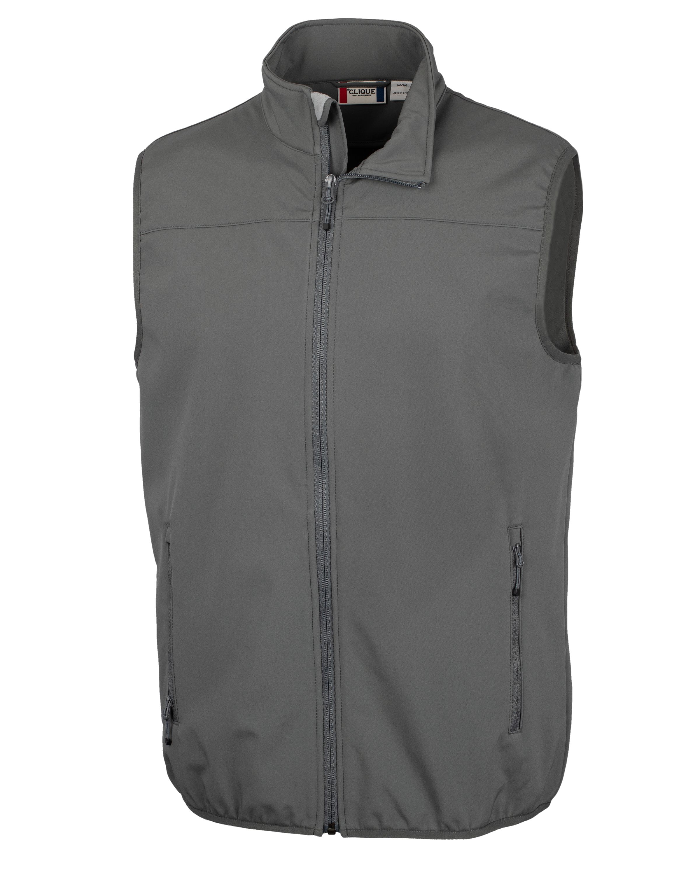 Clique Trail Recycled Stretch Softshell Mens Full Zip Vest 23