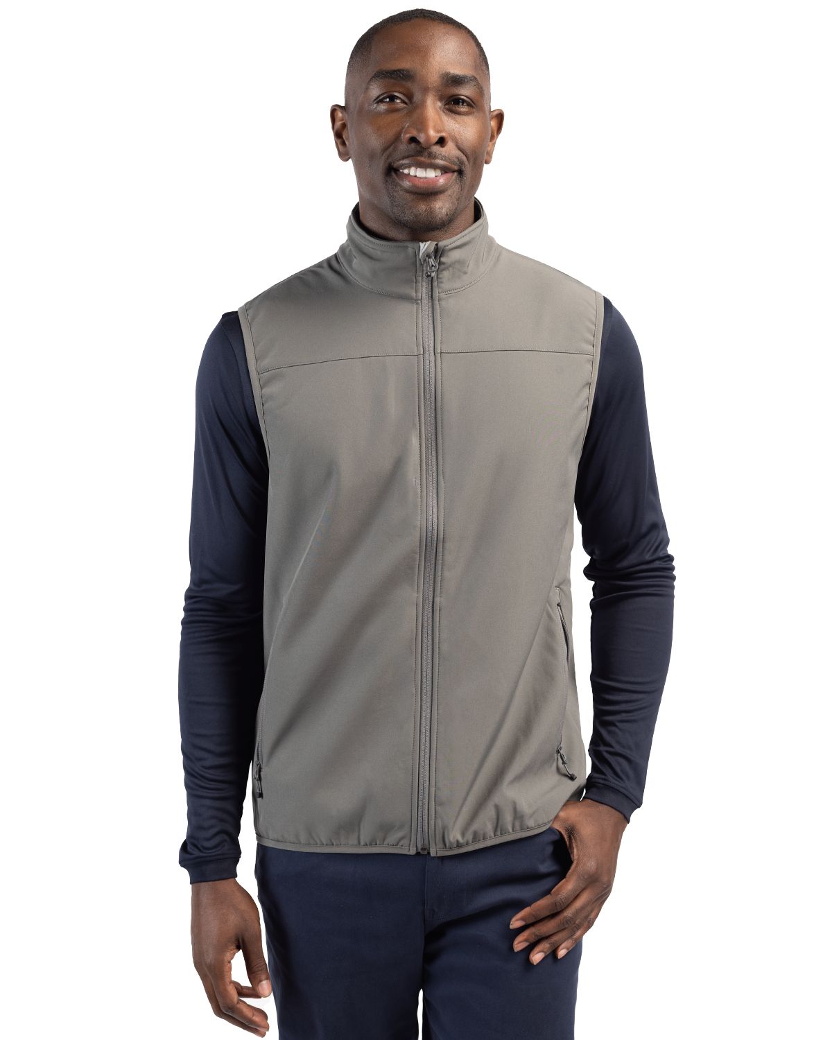 Clique Trail Recycled Stretch Softshell Mens Full Zip Vest 16