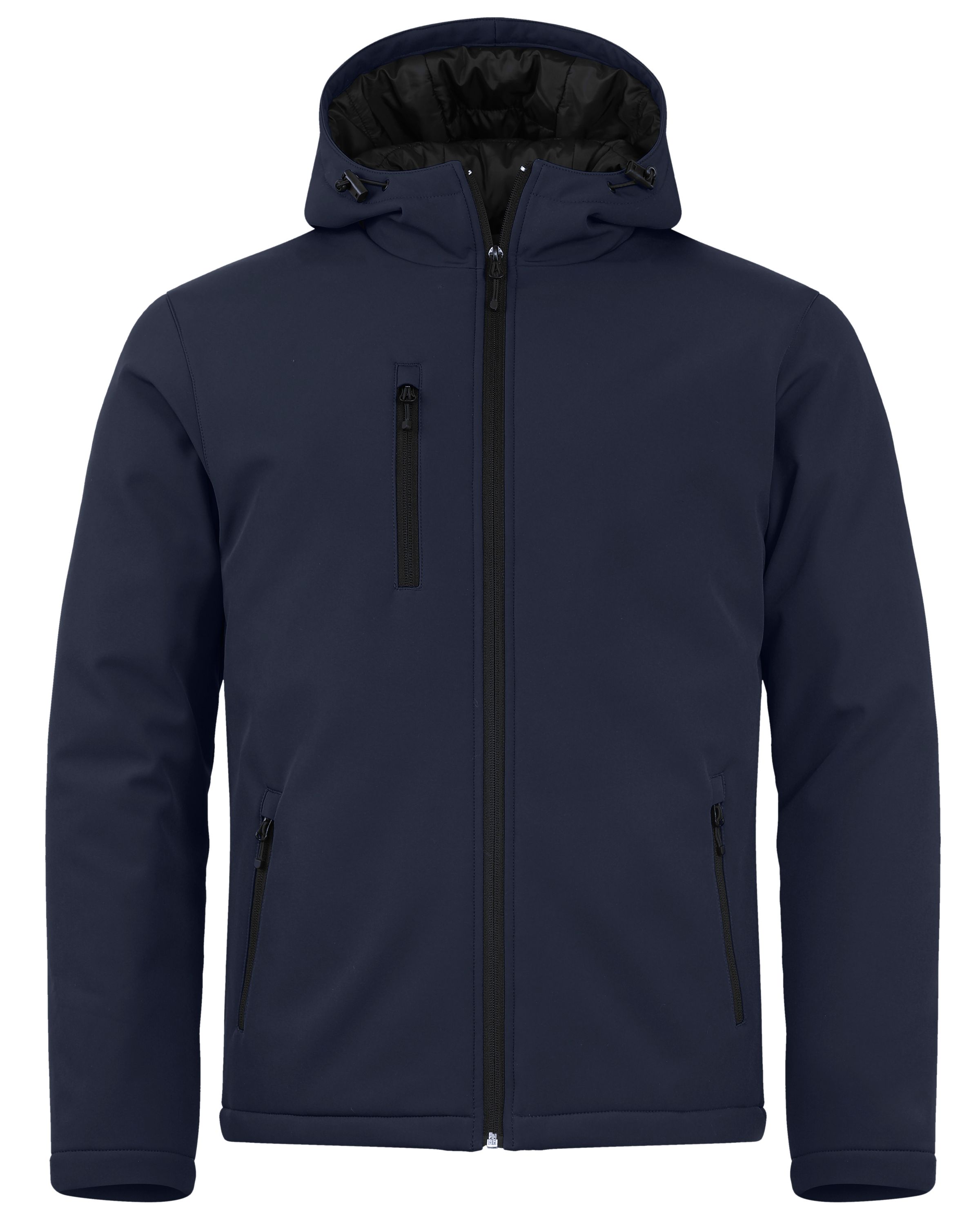 Clique Equinox Insulated Softshell Mens Full Zip Hooded Jacket 37