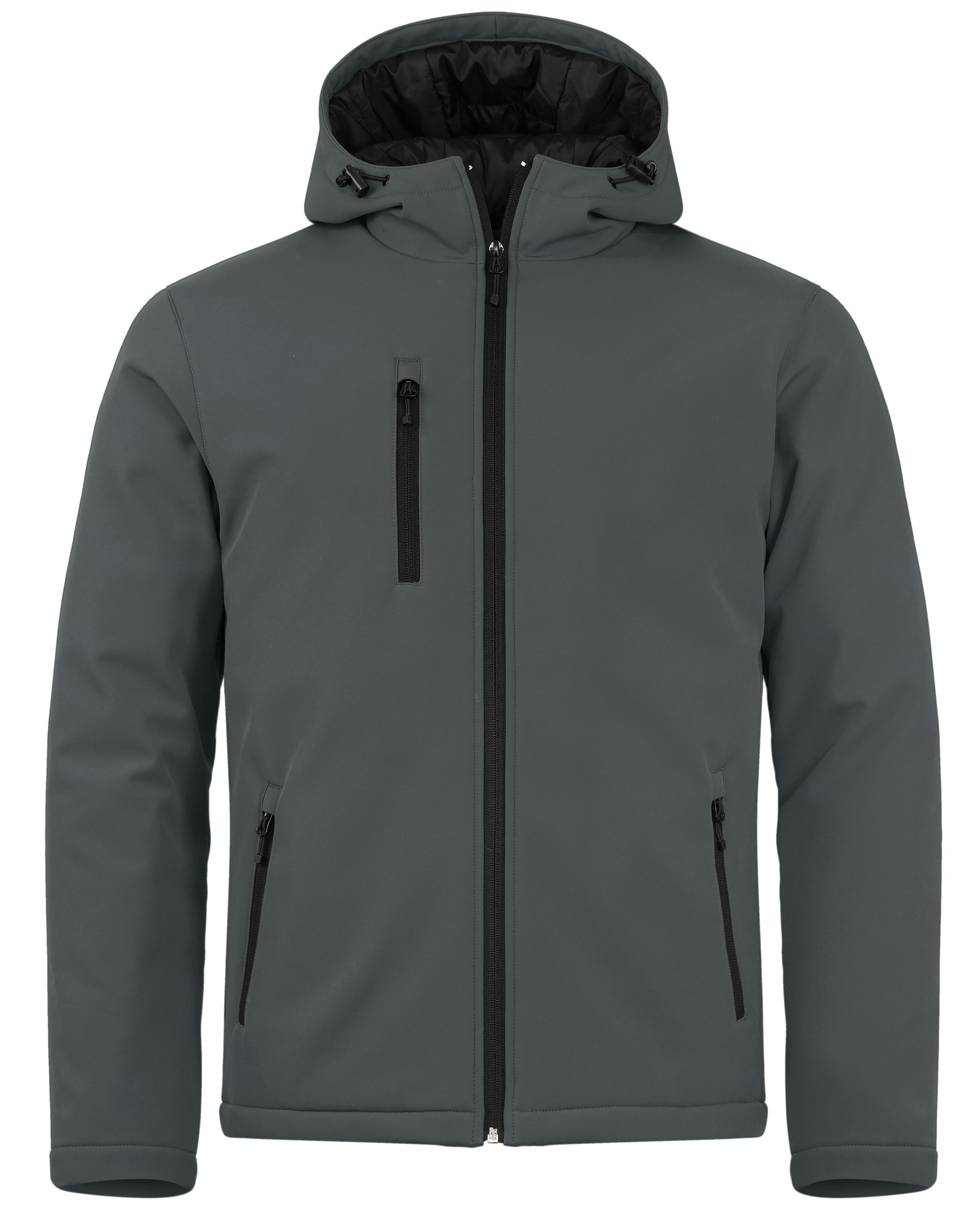 Clique Equinox Insulated Softshell Mens Full Zip Hooded Jacket 41