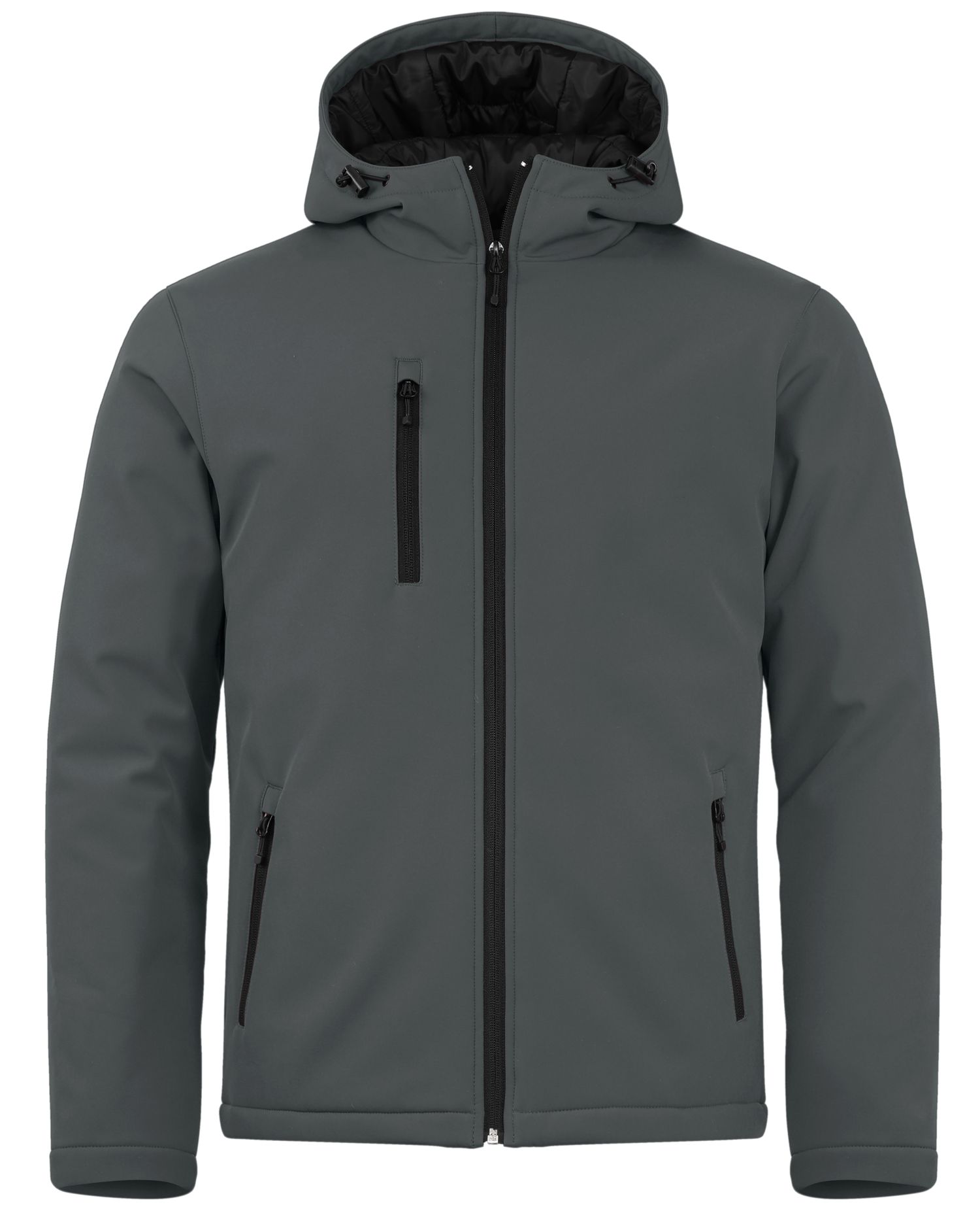 Clique Equinox Insulated Softshell Mens Full Zip Hooded Jacket 34