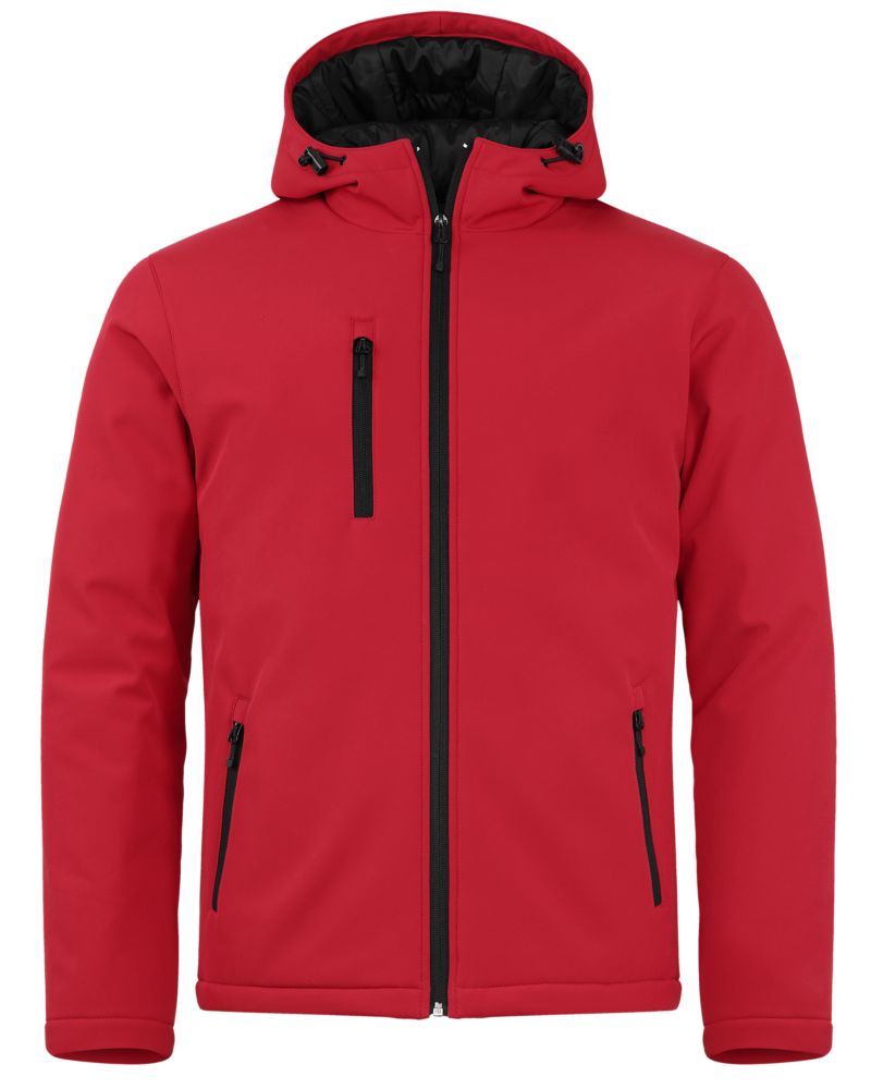 Clique Equinox Insulated Softshell Mens Full Zip Hooded Jacket 63