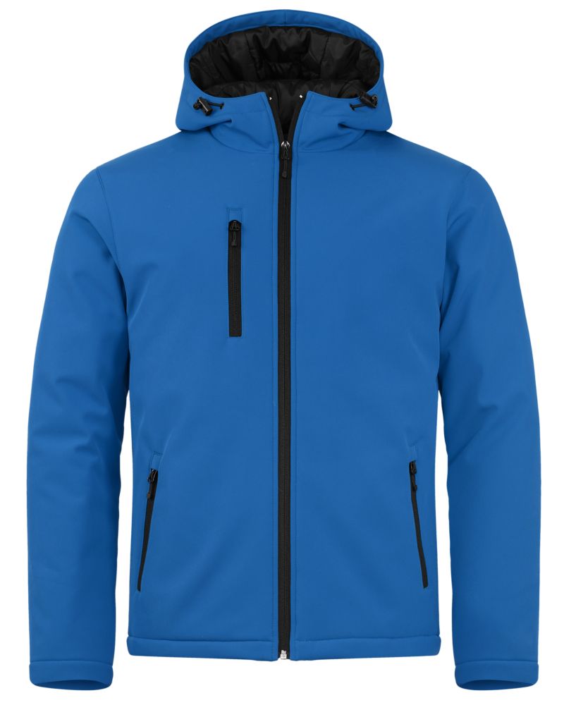Clique Equinox Insulated Softshell Mens Full Zip Hooded Jacket 59