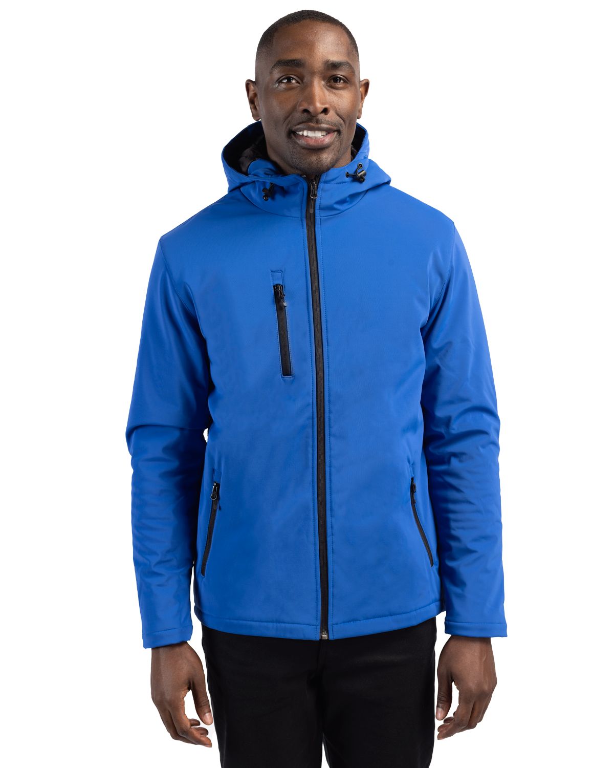 Clique Equinox Insulated Softshell Mens Full Zip Hooded Jacket 64