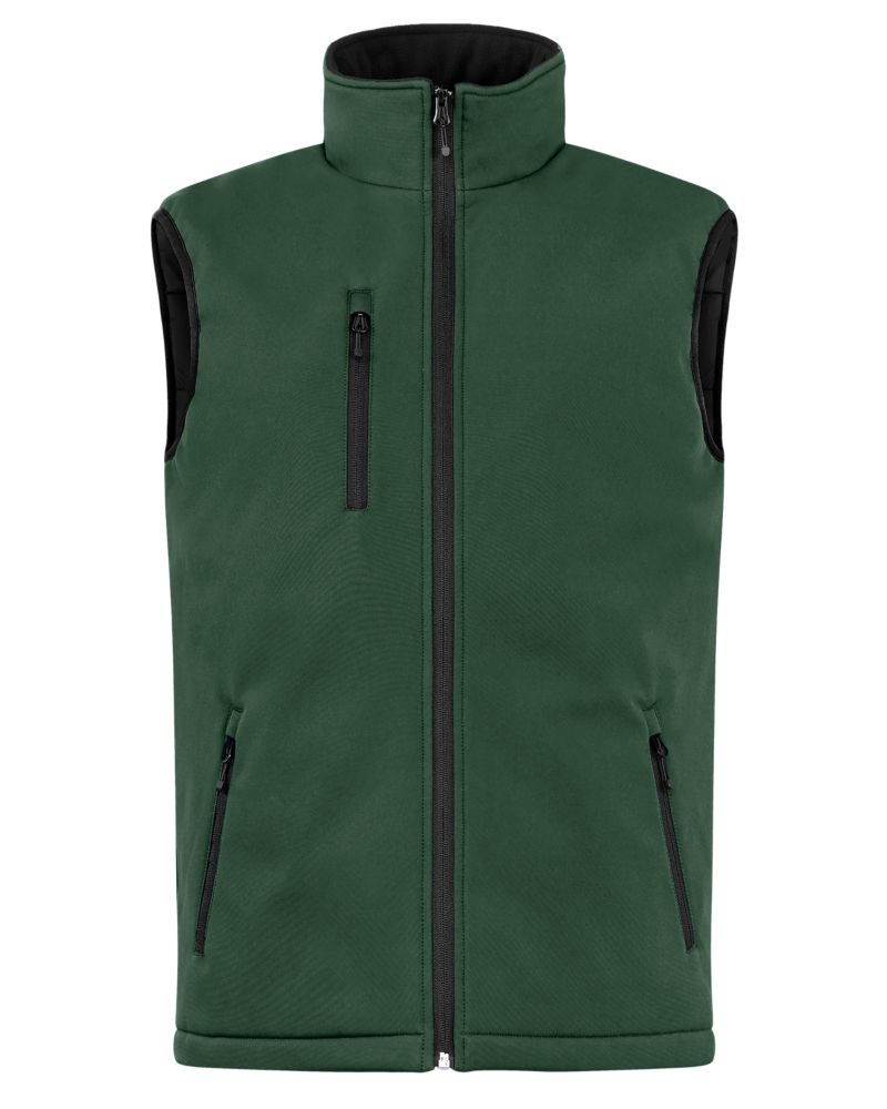 Clique Equinox Insulated Softshell Mens Full Zip Vest 46