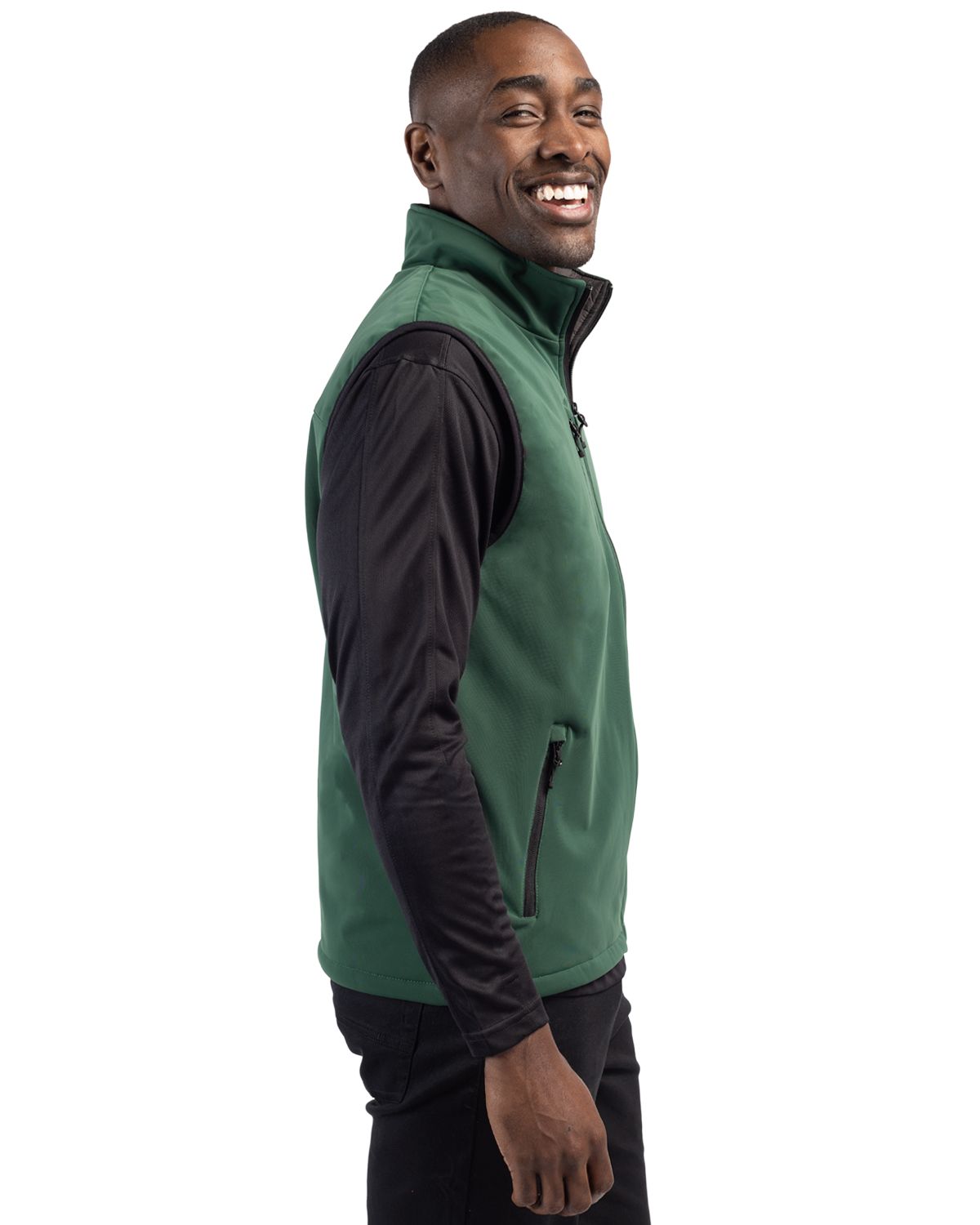 Clique Equinox Insulated Softshell Mens Full Zip Vest 35