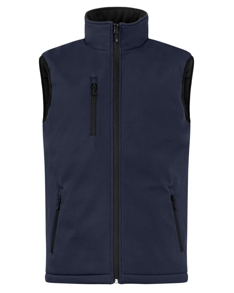 Clique Equinox Insulated Softshell Mens Full Zip Vest 49