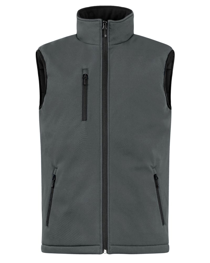 Clique Equinox Insulated Softshell Mens Full Zip Vest 53
