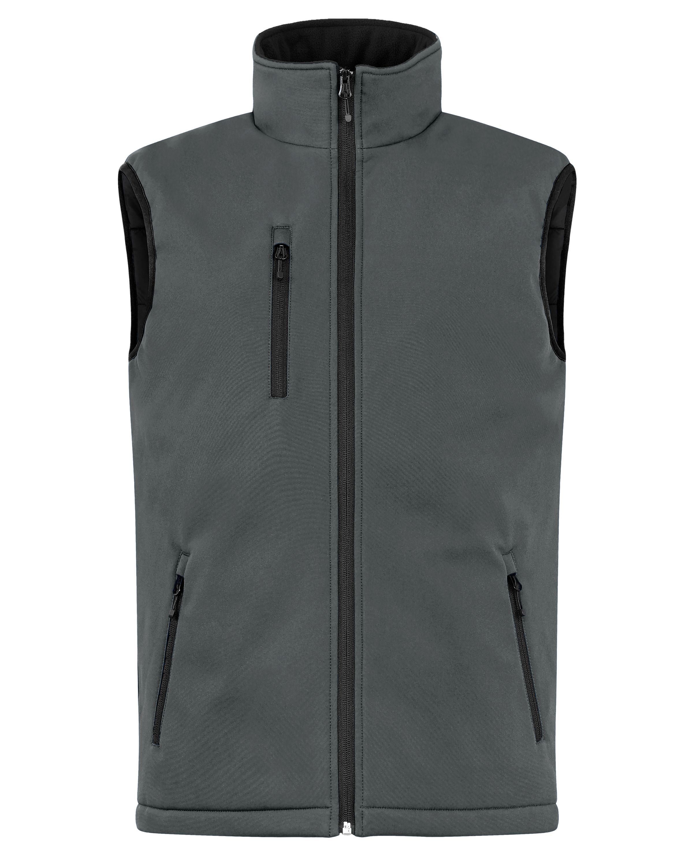 Clique Equinox Insulated Softshell Mens Full Zip Vest 51