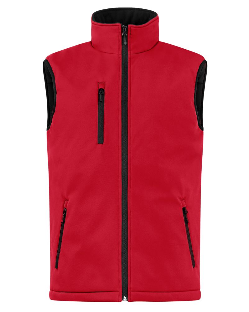Clique Equinox Insulated Softshell Mens Full Zip Vest 55