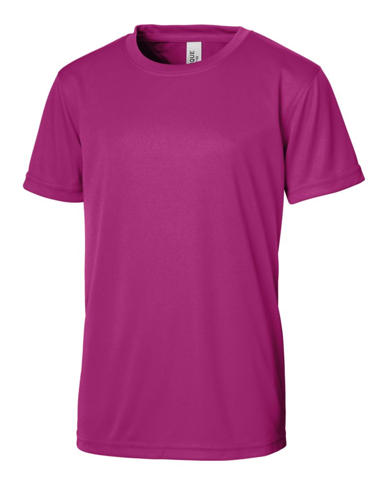 Clique Spin Solution-dyed Performance Jersey Youth Short Sleeve Tee 47
