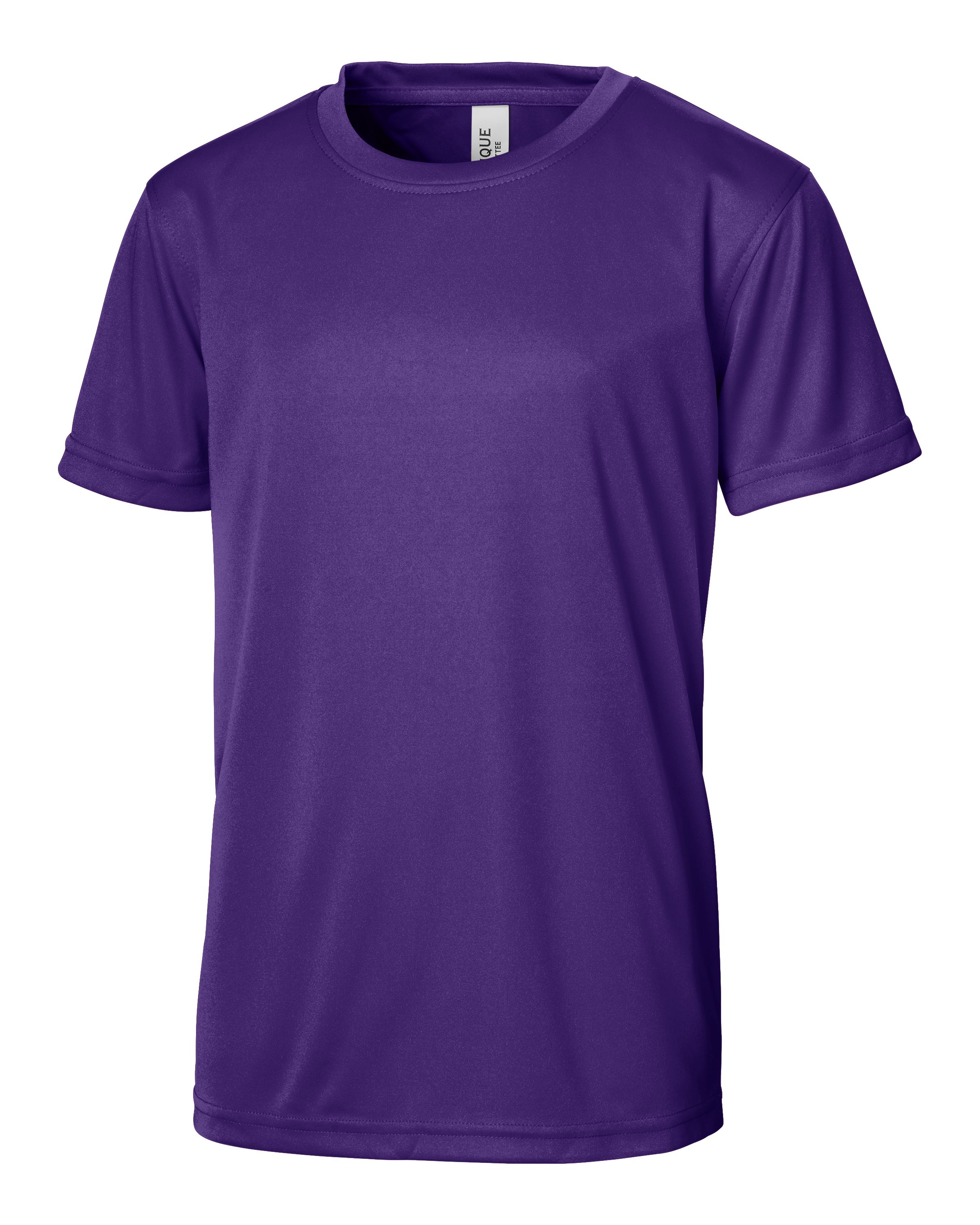 Clique Spin Solution-dyed Performance Jersey Youth Short Sleeve Tee 49