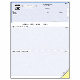 1000 Custom Checks Laser Inkjet Peachtree Layout 1 Per Page Business Accounting 