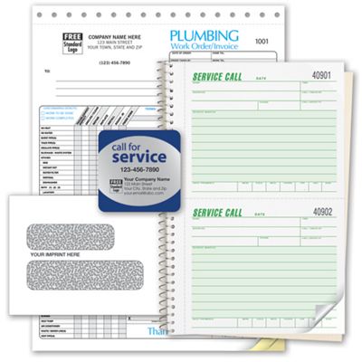 Plumbing Business Forms - Business Starter Kit