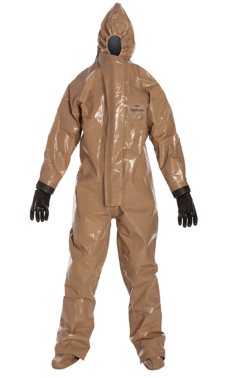 Tychem Responder CSM Encapsulated Level A Hazmat Protection Suit - Small