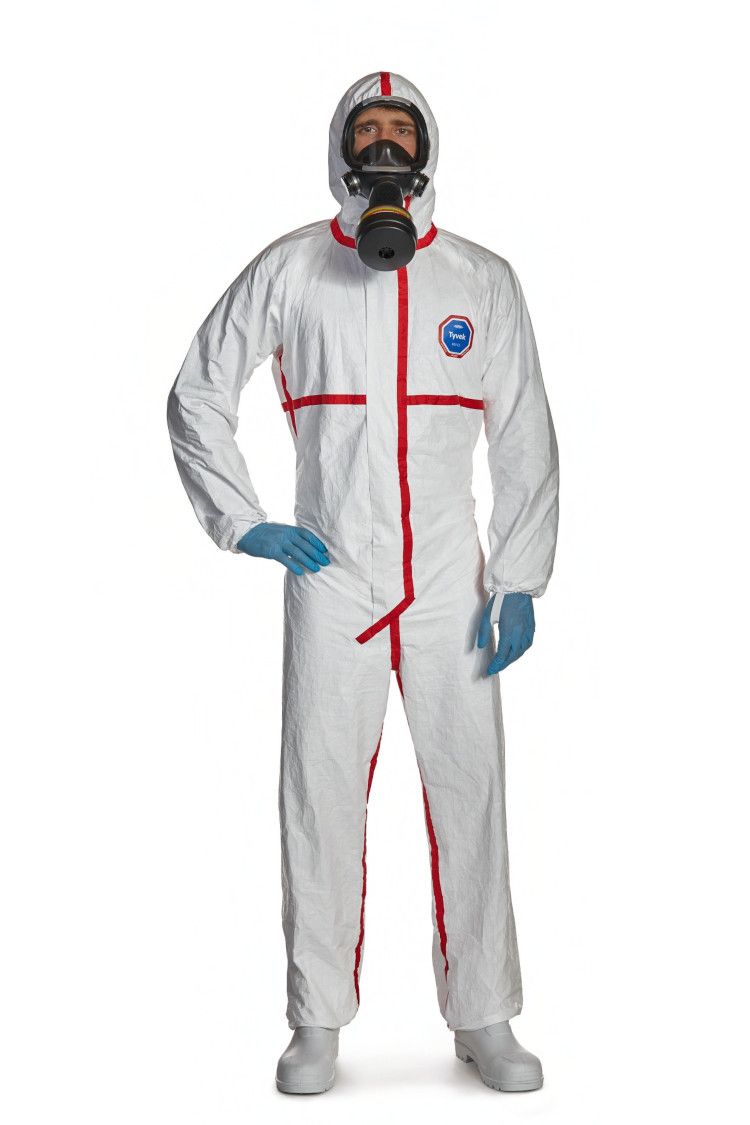 TYVEK® 600 Plus coveralls with socks, M 