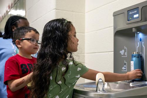 Elkay Filtered Bottle Filling Station