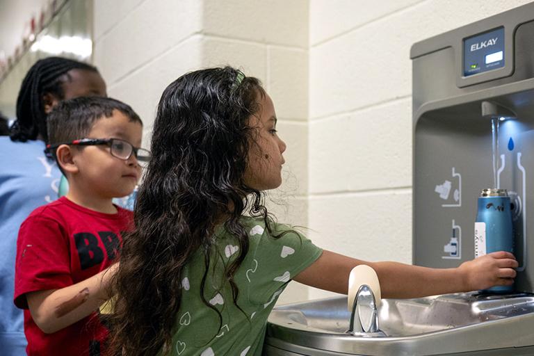 Elkay Filtered Bottle Filling Station