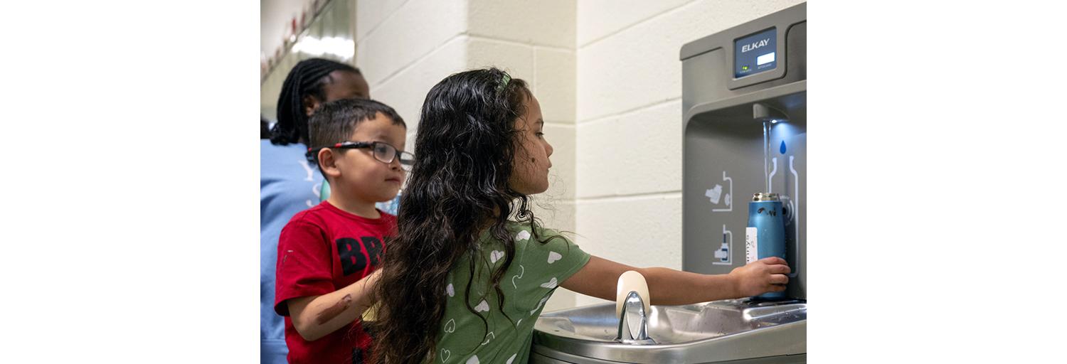 Elkay Filtered Bottle Filling Station