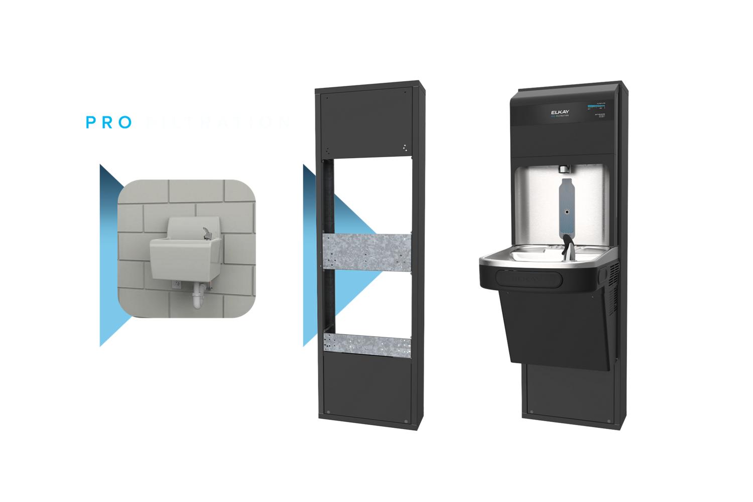 From Old Fountain to New Pro Filtration with EZ Frame