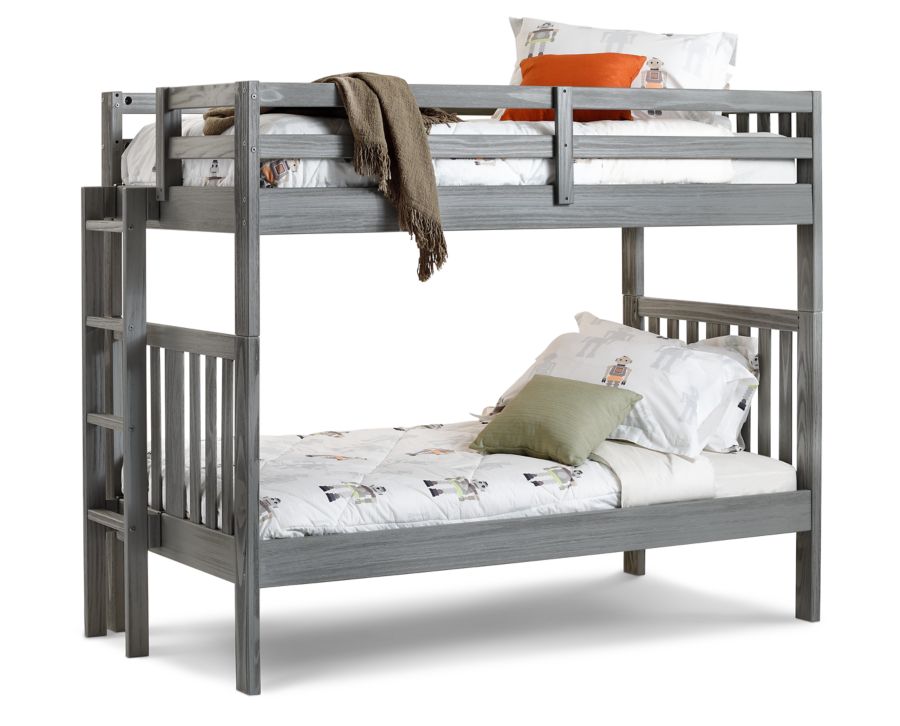 Dove Bunk Bed With Ladder Furniture Row, Furniture Row Camp Bunk Bed