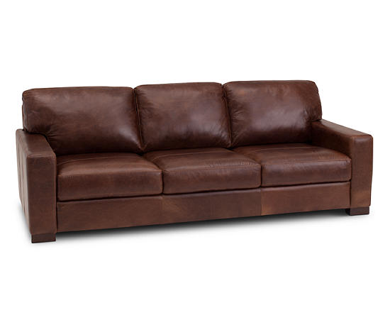Durango Sofa Furniture Row, Chestnut Leather Sofa Set