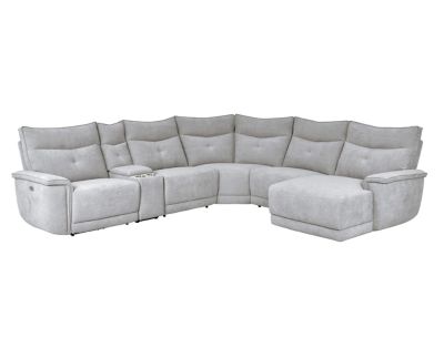 Hedera 6 Pc. Power Reclining Sectional - Furniture Row