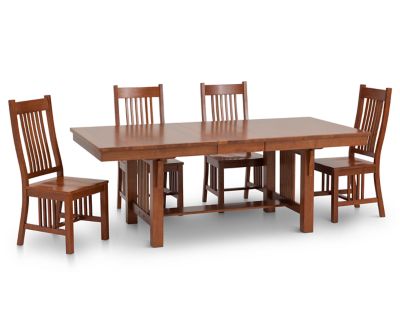 Mission Ii 5 Pc Dining Room Set Furniture Row