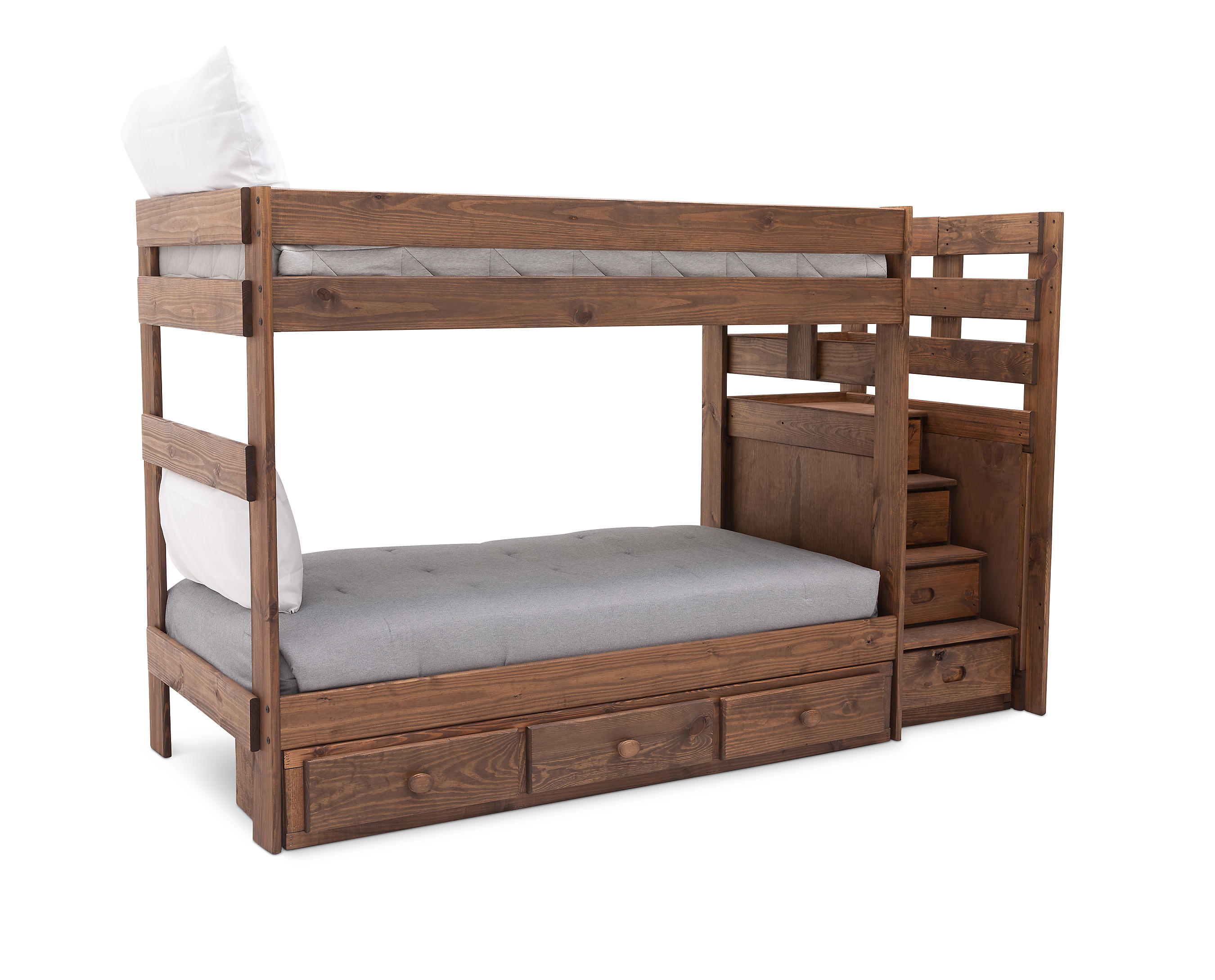 Moab Twin Stairbed With, Twin Bed Frame Furniture Row