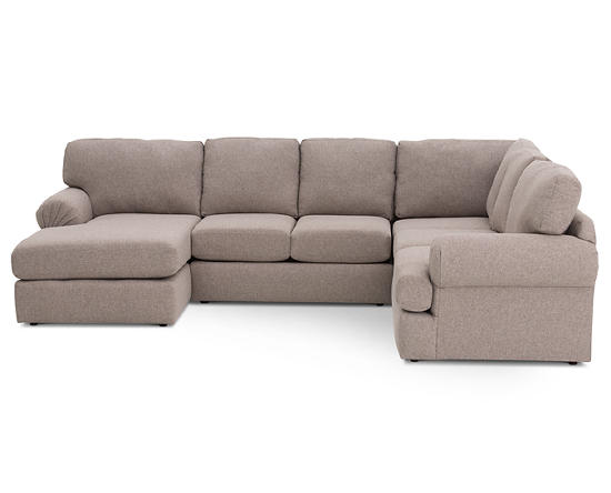Southport Ii 3 Pc Sectional, Furniture Row Sofas And Sectionals