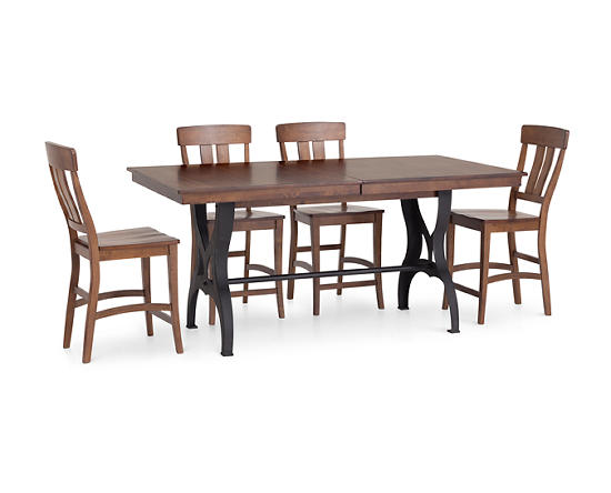 The District Counter Height Dining Room, Dining Room Chairs Furniture Row
