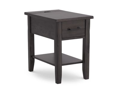 Kingston Chairside End Table with USB | Furniture Row