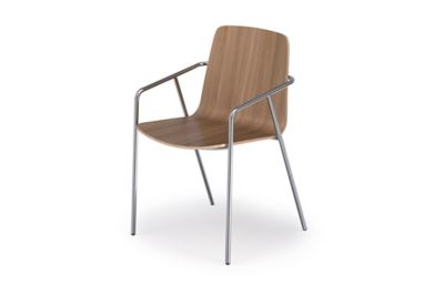 Liv Sol005 Guest Chair With Arms Wood Gunlocke Office Furniture Wood Casegoods Desking Seating Conferencing